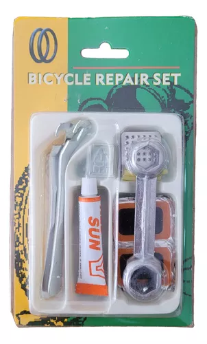 Kit Parches Reparacion Pinchadura Camara Bicicleta Red Sun