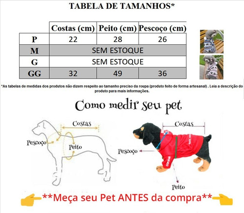 Roupa Para Cachorro/ Gato Macacão Para Frio