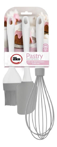 Set Utensilios 3 Pcs Pastry Ilko Color Blanco