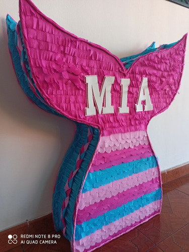 Piñata Cola De Sirena