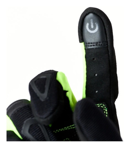 Imagen 3 de 8 de Guantes Moto Cortos Ls2 All Terrain Negro Amarillo