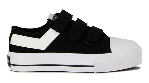 Championes pony con velcro new arrivals