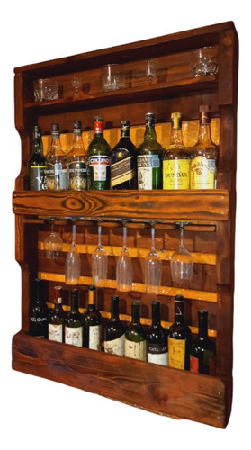 Bar Botellero En Madera ..