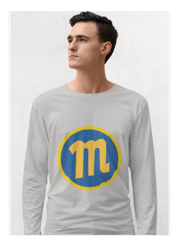 Polera Larga Venezolana Magallanes Beisbol Algodon Estampado