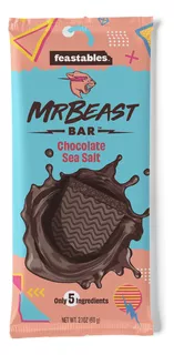 Mr Beast Chocolates 60 Grs Original, Salt, Crunch, Deez Nutz