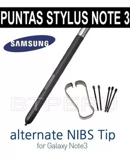 Puntas Para Stylus S-pen Optico Samsung Note 3 N9000 N900