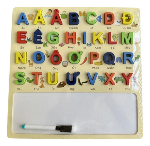 Alphabet Puzzles Board Early Educational Jigsaw Uppercas [u]