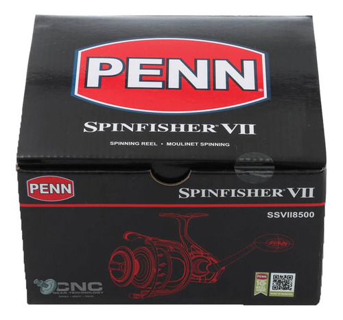 Carrete De Pesca Penn Spinfisher Vii Ssvii8500