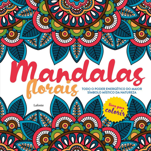 Livro Para Colorir: Mandalas E Flores - Kit Com 2 Livros