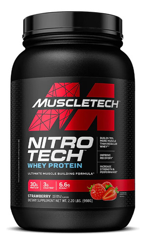 Proteina Whey Nitro Tech 2 Lb Muscletech 