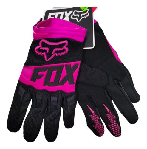 Guantes Moto Motocross Fox Racing Dirtpaw Rosa Rosa Chicle M