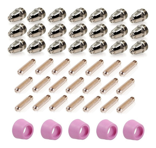 Kit Consumíveis Corte Plasma Tocha Ag60 Sg55 Wsd60 - 47 Un.