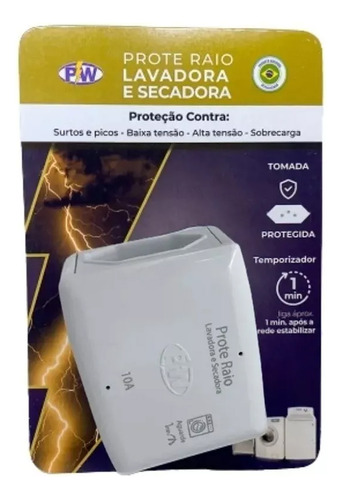 Protetor De Raio Lavadora E Secadora 127 Volts 10a