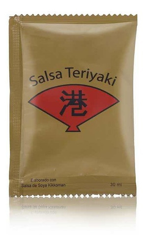 Sachet Teriyaki 30ml X 200 Unid