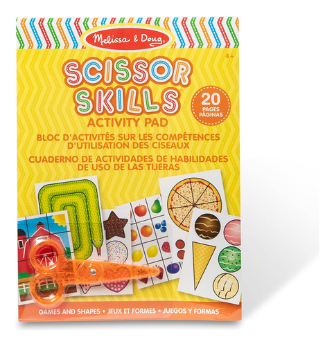 Libro De Actividades De Melissa & Doug Scissor Skills Con...