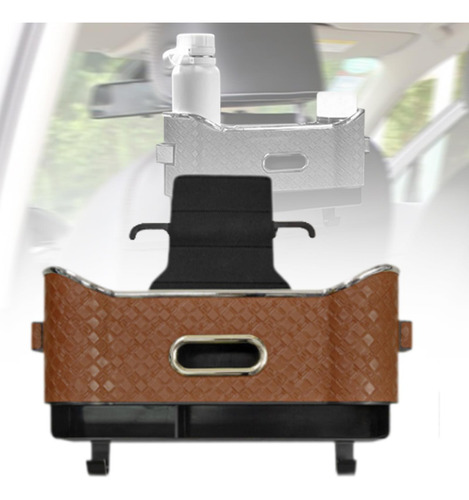 Organizador Para Asiento Trasero De Reposacabezas De Café