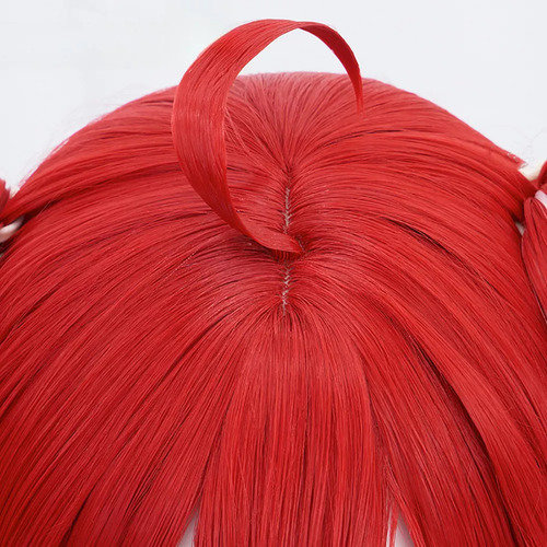 Peluca Kasane Teto Para Cosplay, Color Rojo