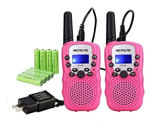 Walkie Talkie Recargable Para Niños - Retevis Rt388