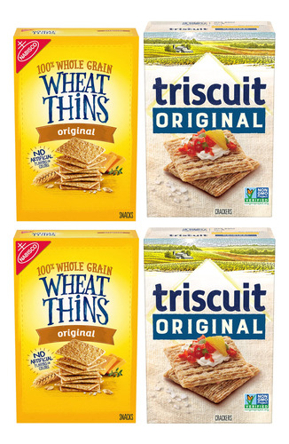 Wheat Thins Original And Triscuit Original Crackers, Paquete