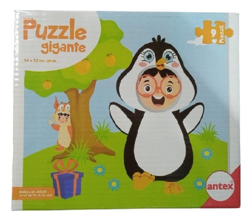 Puzzle Gigante Antex 3040 Pingüino 9 Pza Milouhobbies