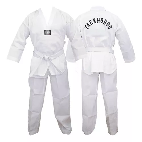 Traje Dobok Taekwondo Itf Logo Nuevo Talle 5 6 Y 7 Gran Marc