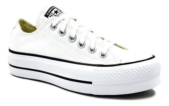 converse all star blancas plataforma