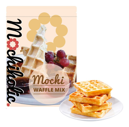 Mochi Waffle Mix Original Recipe - Rice Flour, Low Calories