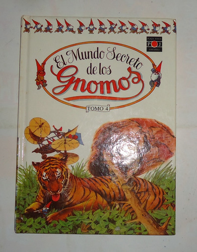 El Mundo Secreto De Los Gnomos Vintage 1988 Ed. Plaza Joven