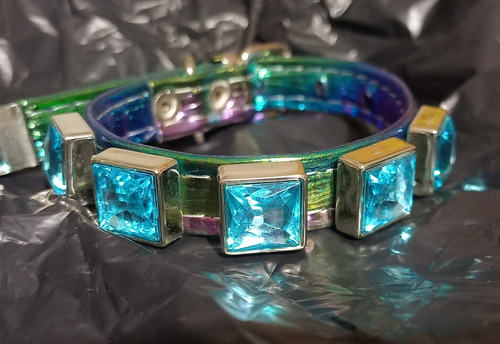 Imagen 4 de 5 de Collar De Lujo Carlitos Glam Perro Toy Con Glamour