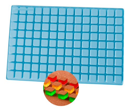Molde De Silicon Cubos Mini Chocolates Gelatina Gomitas