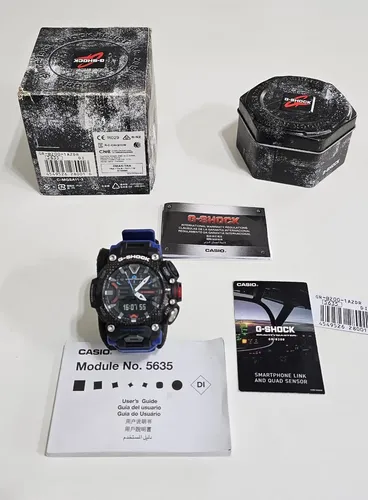 Relógio Casio G-shock Gravitymaster Gr-b200-1a2 Azul | MercadoLivre