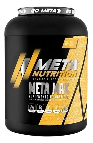 Proteina Meta Nutrition Meta Max Aislada 4 Lb Todos Los Sabo Sabor Pastel De Cumpleaños