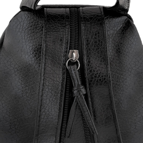 Imagen 5 de 5 de Mochila Pequeña Mujer Marinero Eco Cuero