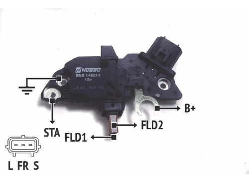 Regulador De Voltaje Alternador T.bosch Rnb 145214