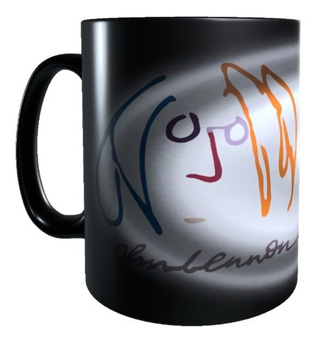 Taza Mágica John Lennon Imagine, Tazon Regalo Cambia Color