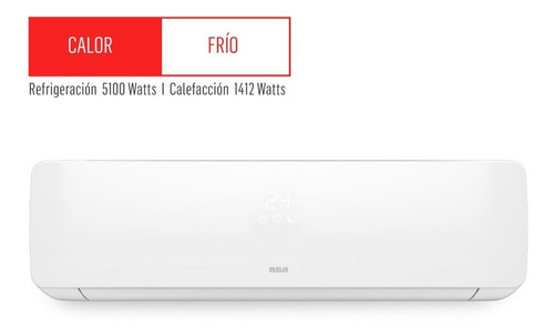 Aire Acondicionado Rca Split 5100w Frio Calor Rhs5100fc