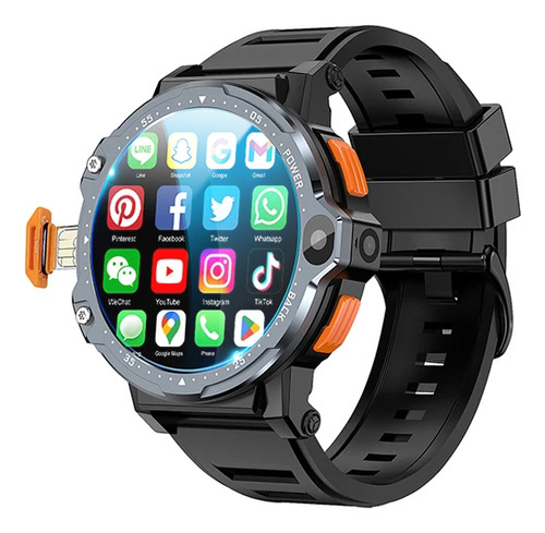 Gps Reloj Inteligente Hombres Nfc 4g  Sim/ Wifi Llamada 2024