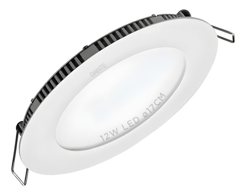 Pane Led Embutir Empotrar Circular 12w Blanco Frio O Calido