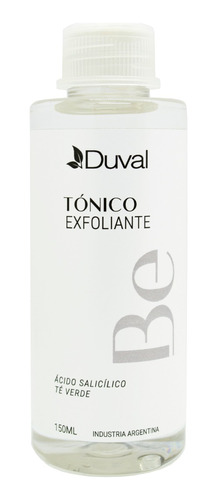 Duval Be Tonico Exfoliante Facial Acido Salicilico Te Verde