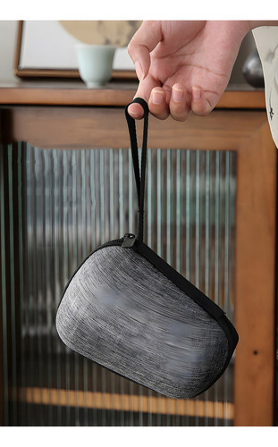 13d Conjunto De Chá De Viagem De Cerâmica Kung Fu Gaiwan,