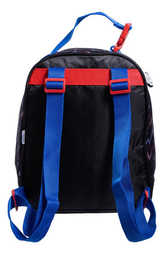 Kit Mochila Sonic Shadow Lonchera Lapicera Original Primaria Azul Azul