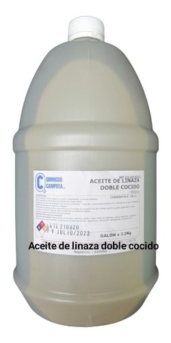 Aceite De Linaza Doble Cocido Gal - Unidad a $38750