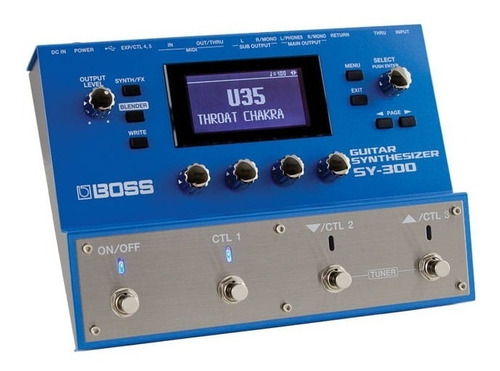 Pedal De Efecto Boss Guitar Synthesizer Sy300 