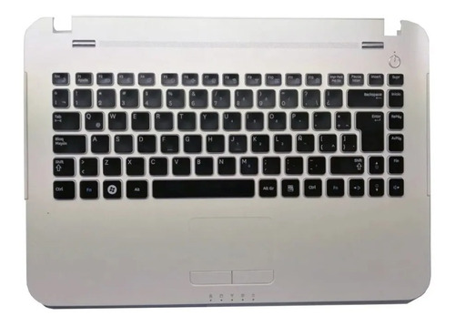 Teclado Notebook  Samsung X428 Series Palmrest Blanco/esp  