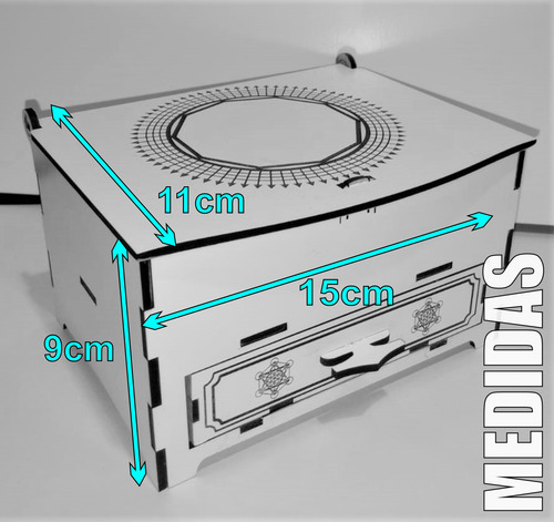 Caja Parrilla Desimpregnadora Mini Blanco