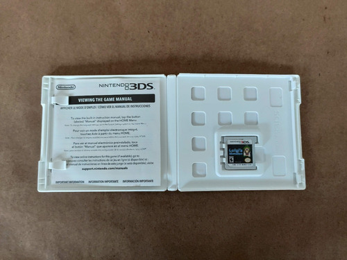Luigi's Mansion 1 Cube 3ds 2ds Completo Seminovo Usado