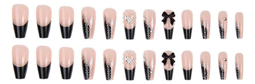 Uñas Postizas Pegamento De Uñas Postizas Decoradas Color Z123