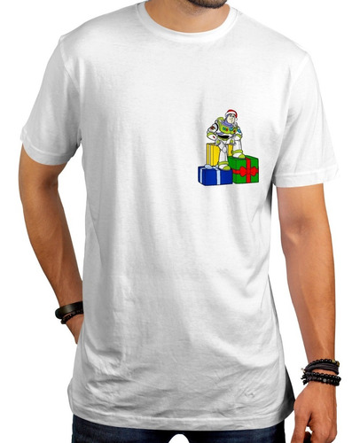 Remera Navidad Buzz Lightyear Toy Story Regalos Nene Nena