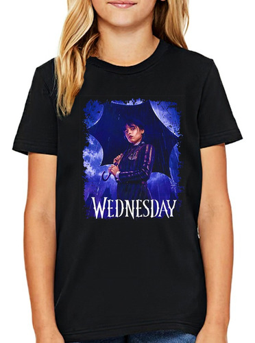 Poleras Con Diseño Merlina - Wednesday - Familia Addams