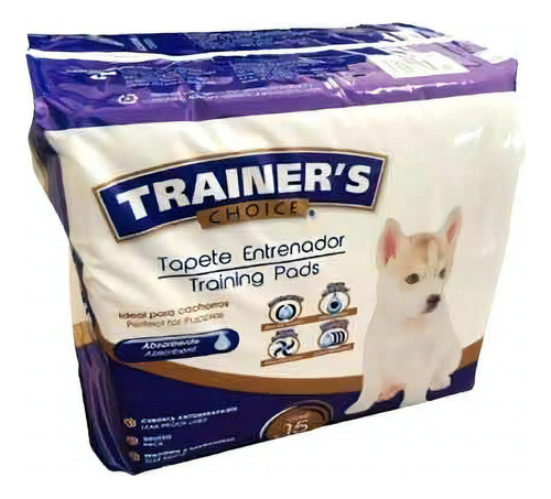 Tapete Entrenador Cachorro Trainers Choice 15 Pzas 62x56